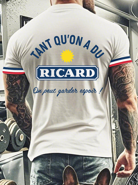 T-shirt à manches courtes RICARD Homme