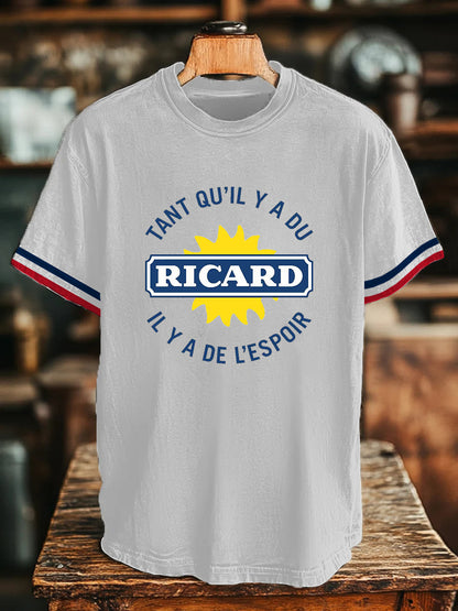 T-shirt à manches courtes Tant Qu'il Y A Du Ricard Homme