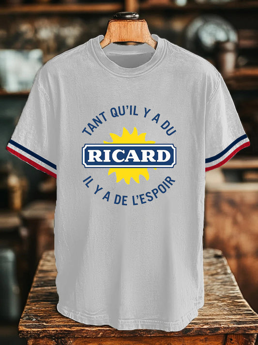 T-shirt à manches courtes Tant Qu'il Y A Du Ricard Homme