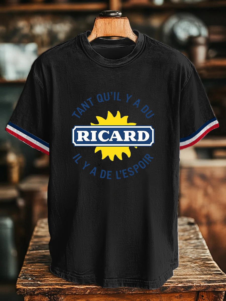 T-shirt à manches courtes Tant Qu'il Y A Du Ricard Homme