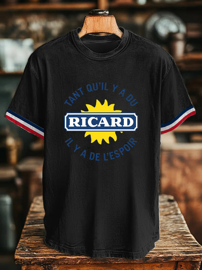 T-shirt à manches courtes Tant Qu'il Y A Du Ricard Homme