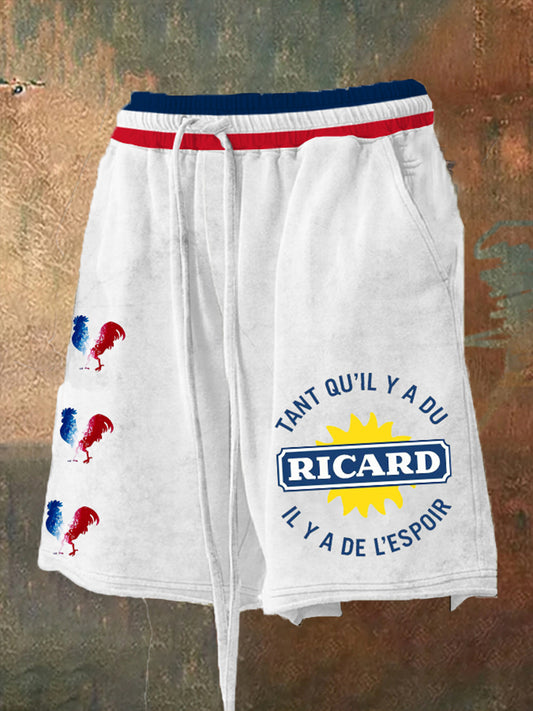 Short Tant Qu'il Y A Du Ricard Homme