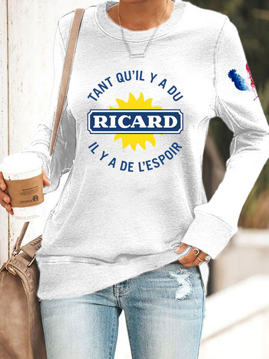 Chandail Tant Qu'il Y A Du Ricard Femme
