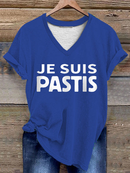T-shirt Je Suis Pastis Femme