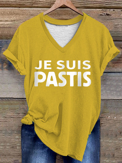 T-shirt Je Suis Pastis Femme