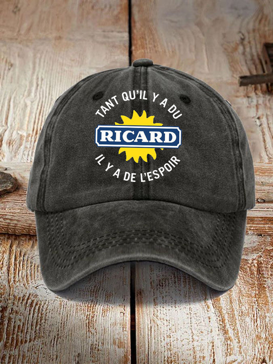 Tuque à imprimé tant Qu'il Y A Du Ricard Unisexe