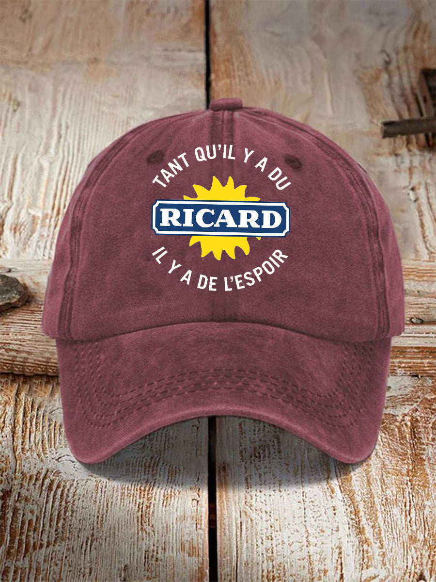 Tuque à imprimé tant Qu'il Y A Du Ricard Unisexe