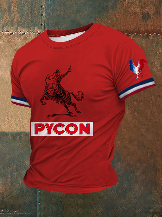 T-shirt à manches courtes Picon Alcohol Printed Homme Rouge / S