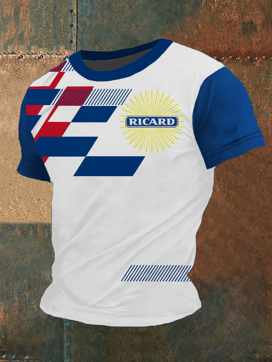 T-shirt à manches courtes Ricard Homme Bleu / S