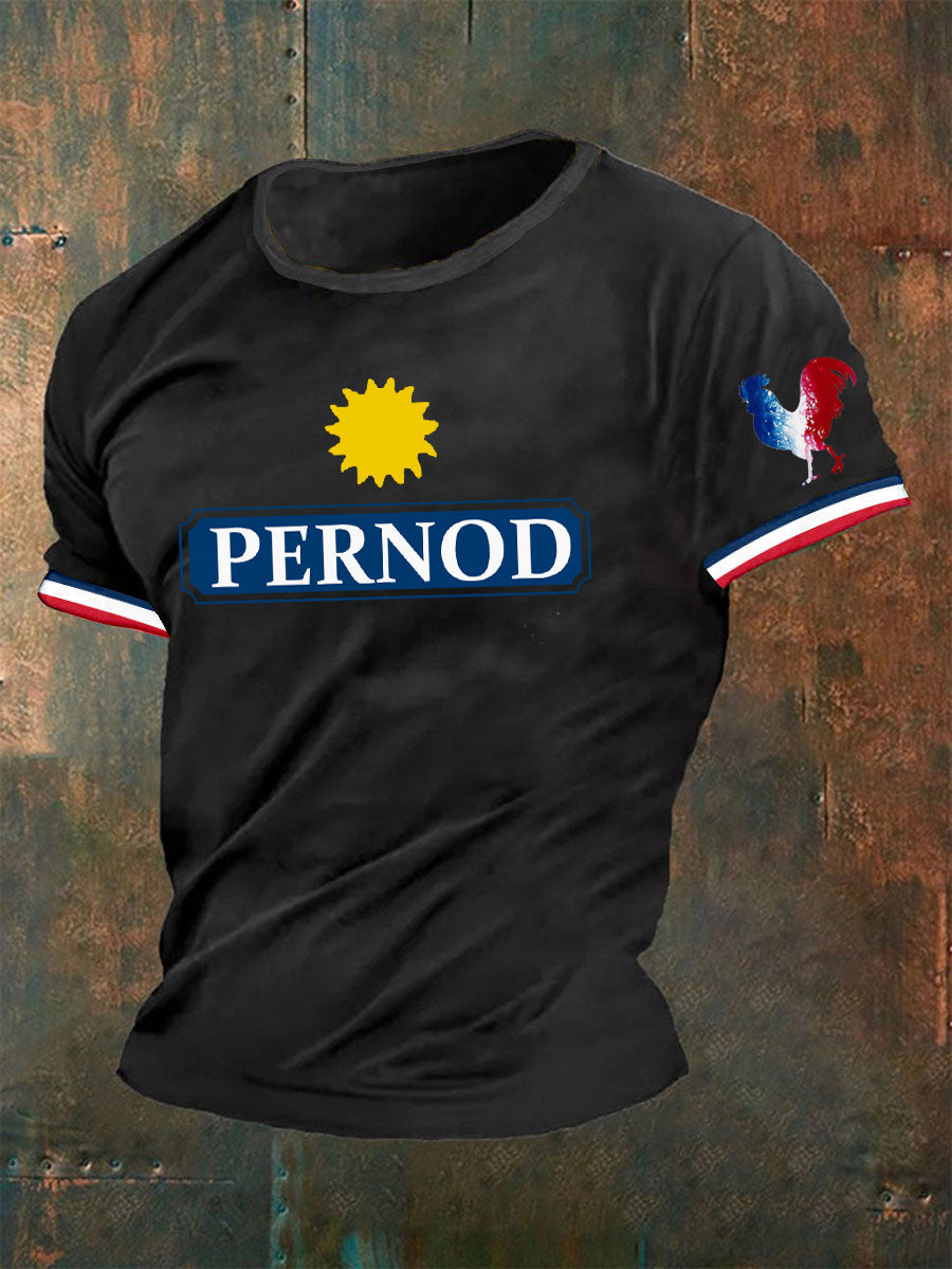 T-shirt Pernod Homme Noir / S