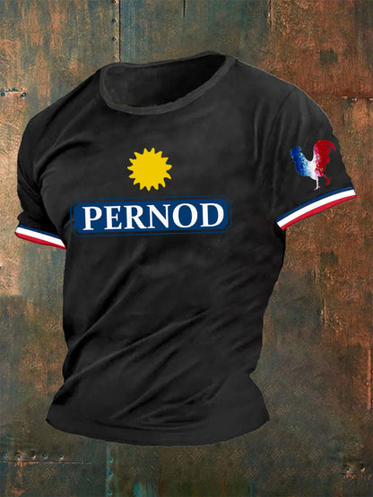 T-shirt Pernod Homme Noir / S