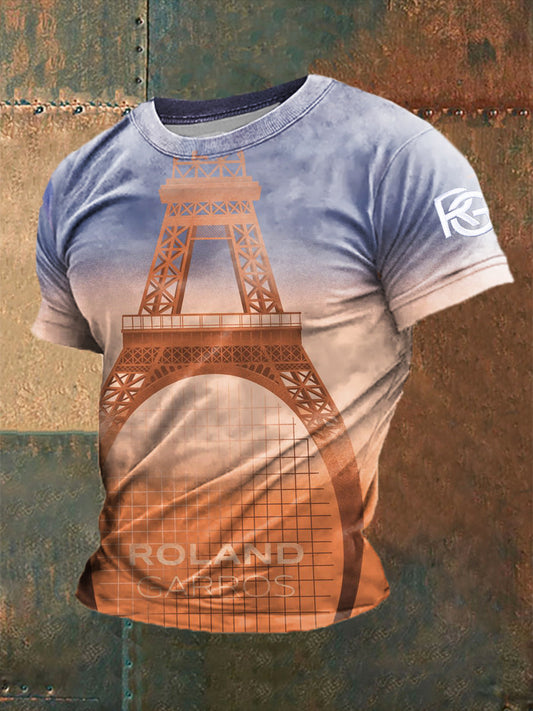 T-shirt à manches courtes French open 2025 Tennis Homme comme image / S