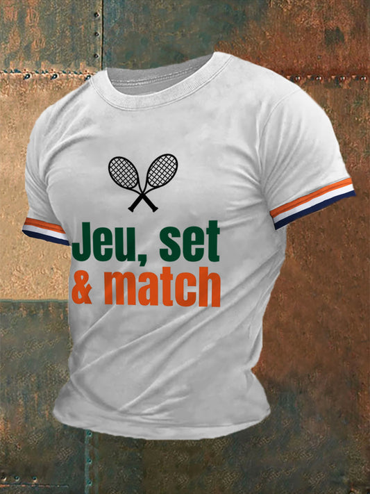 T-shirt à manches courtes French open 2025 Tennis Homme Blanc / S