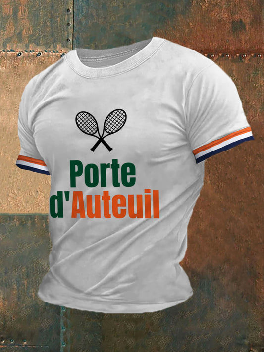 T-shirt à manches courtes French open 2025 Tennis Homme Blanc / S