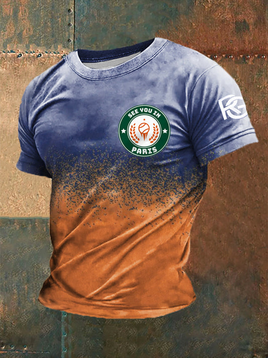 T-shirt à manches courtes French open 2025 Tennis Homme comme image / S