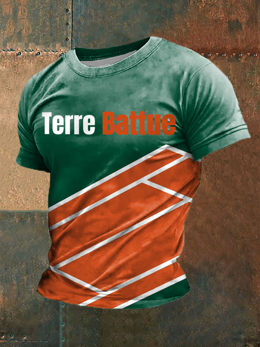 T-shirt à manches courtes French open 2025 Tennis Homme comme image / S