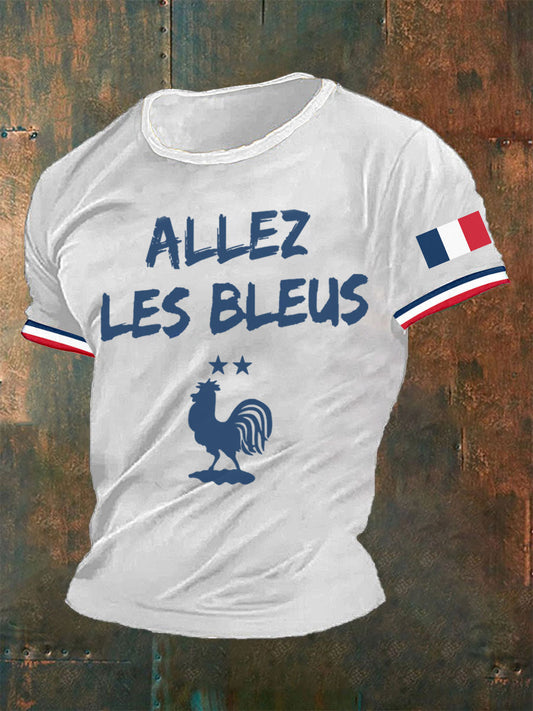 T-shirt imprimé France pour homme Blanc / S