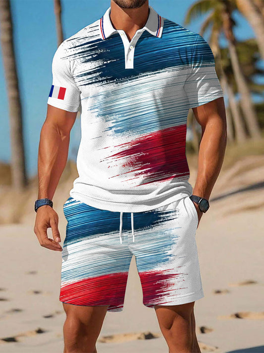 Ensemble deux pièces France haut et bas homme