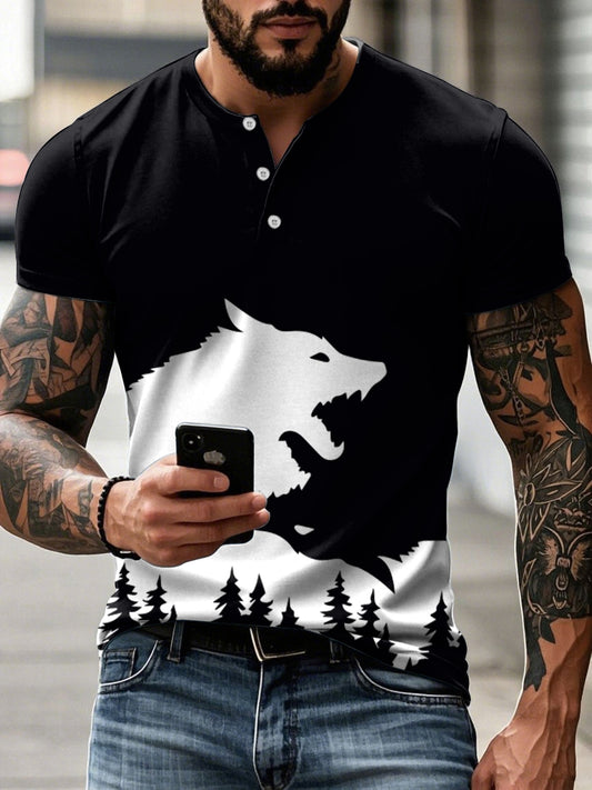 T-shirt Wolf Homme