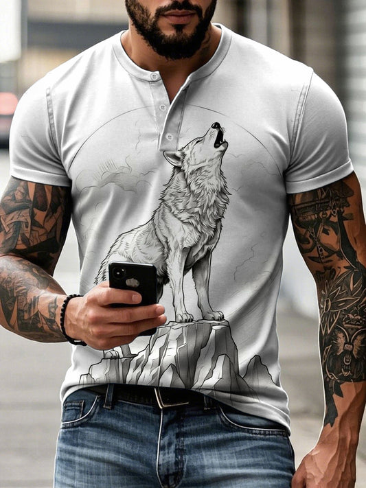 T-shirt Wolf Homme