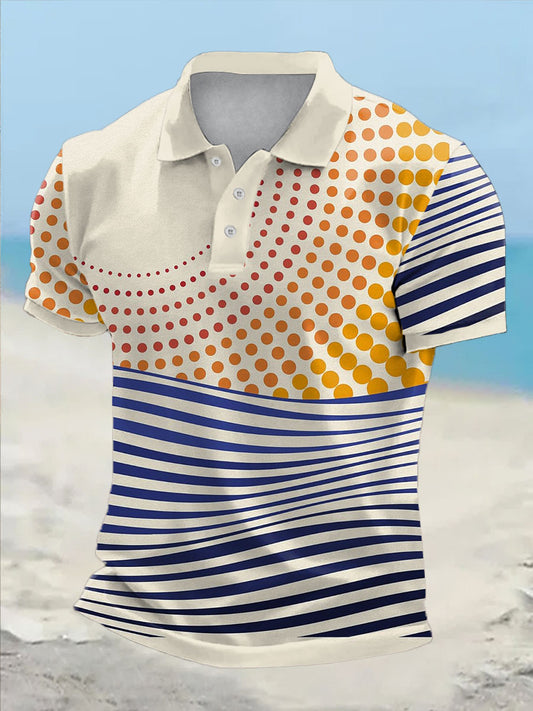 Drôle de style de vacances pour hommes Imprimé Casual Tops