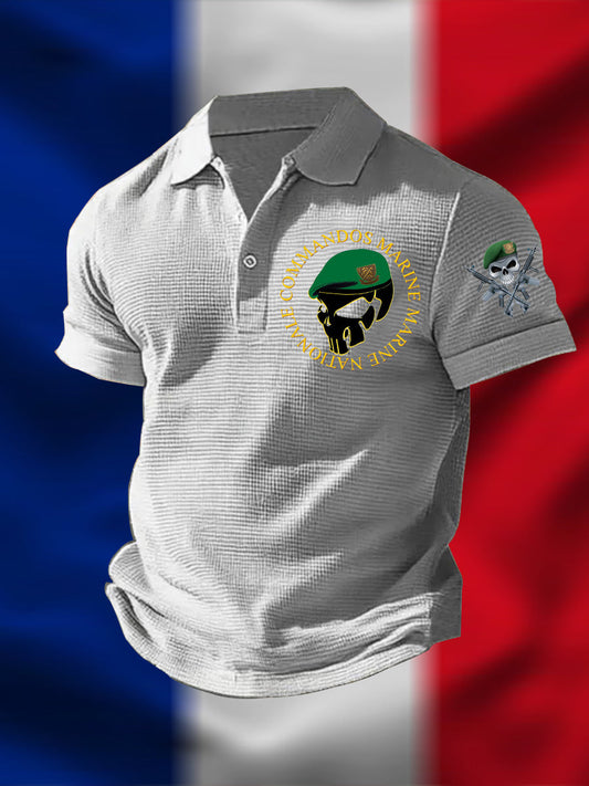 T-shirt à manches courtes Commandos Marine Homme