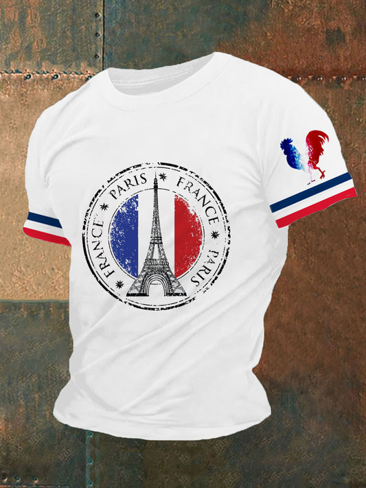 T-shirt imprimé à manches courtes Ricard Homme