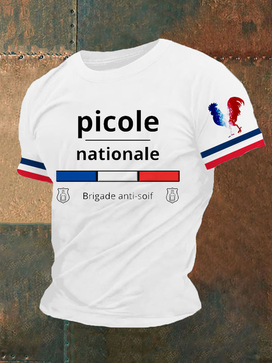 T-shirt imprimé à manches courtes Ricard Homme