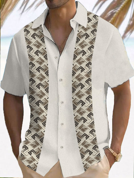 Chemise de plage décontractée pour hommes