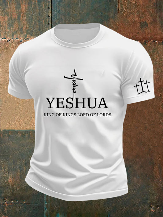 T-shirt décontracté à manches courtes Art of Faith pour hommes