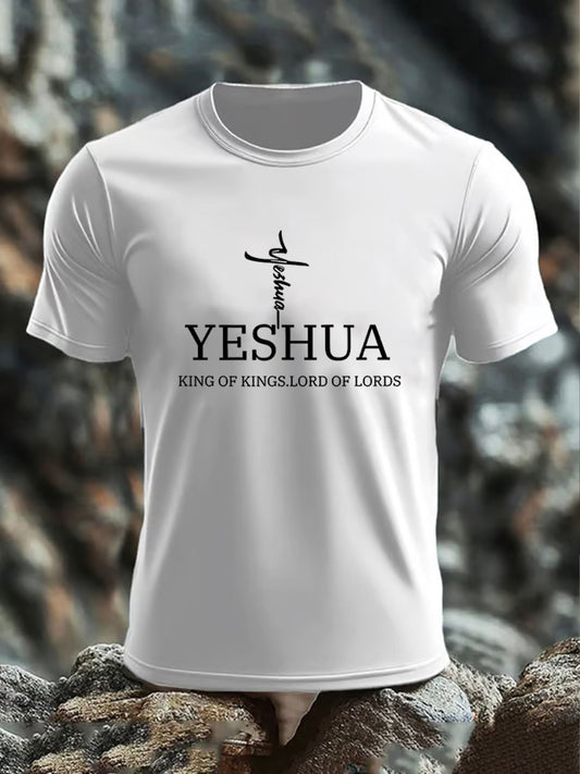 T-shirt décontracté à manches courtes Art of Faith pour hommes