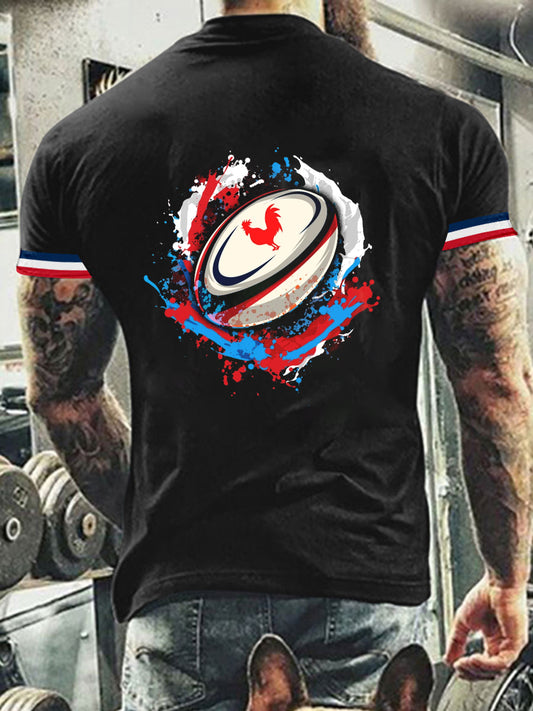 T-shirt à manches courtes French Rugby Homme