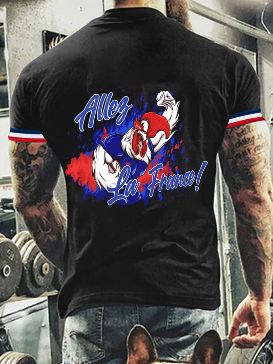 T-shirt à manches courtes French Rugby Homme