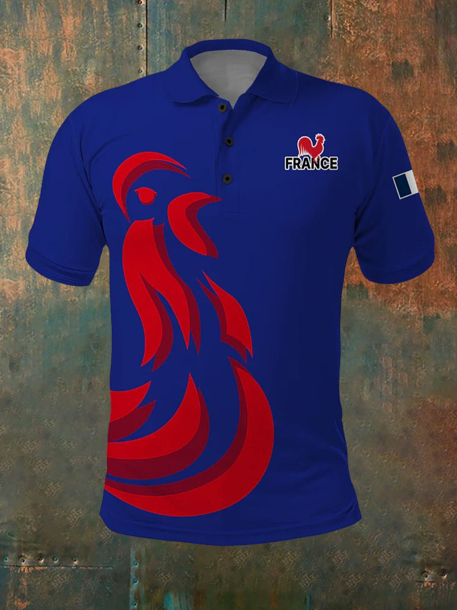 Polo Rugby Vintage French Homme