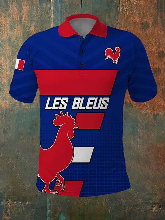 Polo Rugby Vintage French Homme