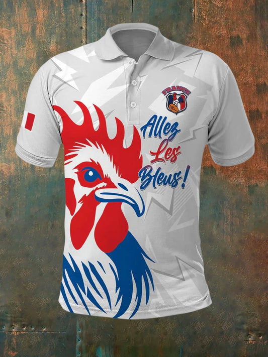 Polo Rugby Vintage French Homme