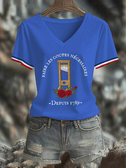T-shirt à manches courtes Faire Les Coupes Necessaires Femme