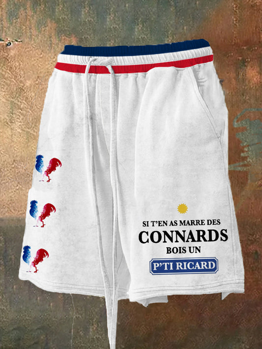 Short à imprimé Ricard Homme