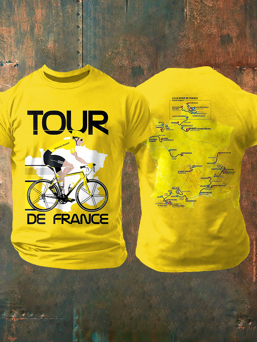 T-shirt à manches courtes Tour De France Homme