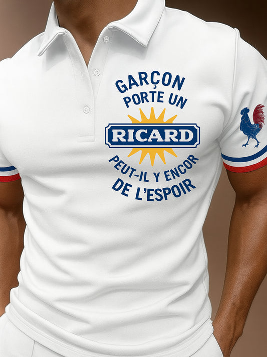 Polo Ricard Art Casual Homme