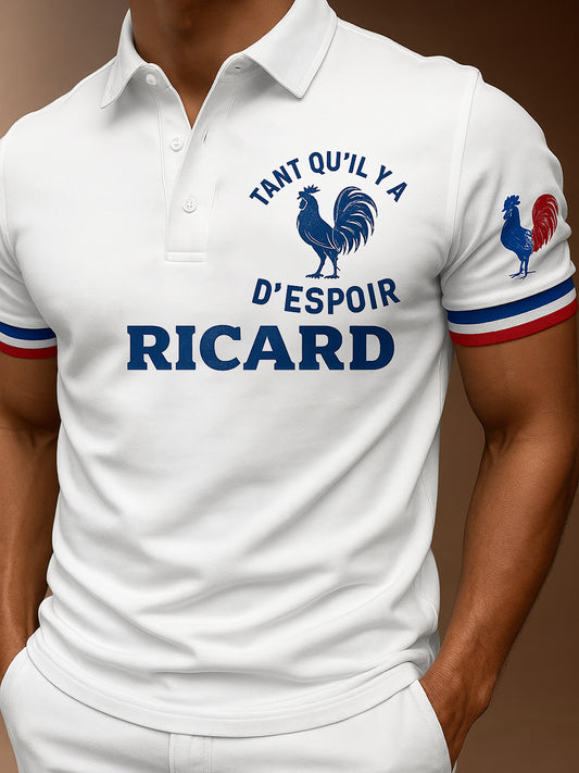 Polo Ricard Art Casual Homme