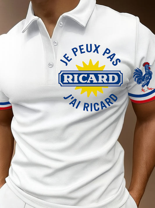 Polo Ricard Art Casual Homme