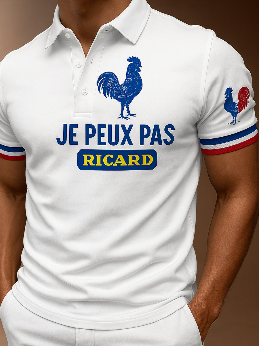 Polo Ricard Art Casual Homme