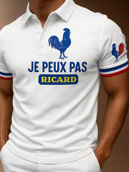 Polo Ricard Art Casual Homme