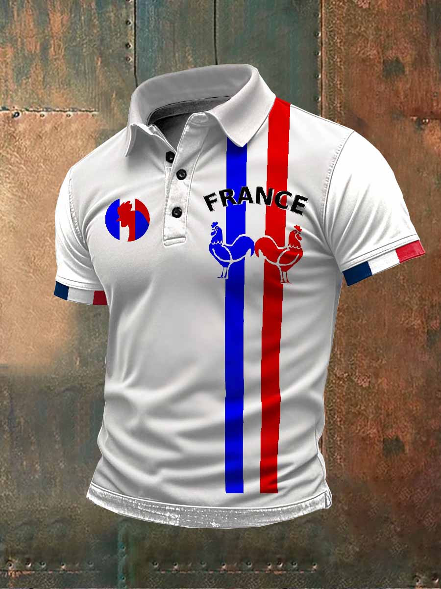 Polo À Manches Courtes Frais Comme Un Ricard Pour Homme