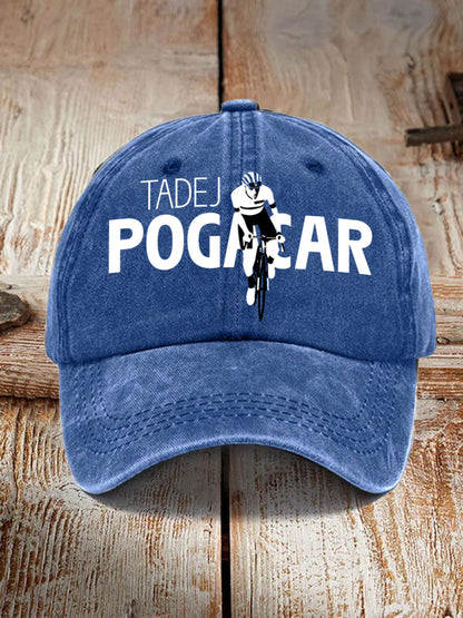 Chapeau Pogi Print Unisexe