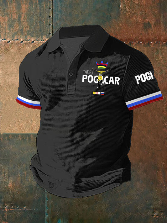 Chemise à manches courtes Tour De France Pogi Homme