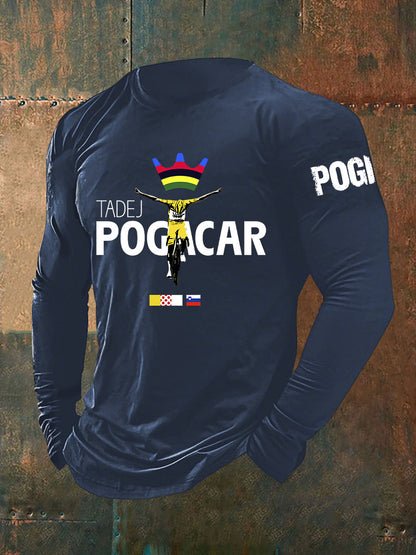 T-shirt à manches longues Tour De France Pogi Homme