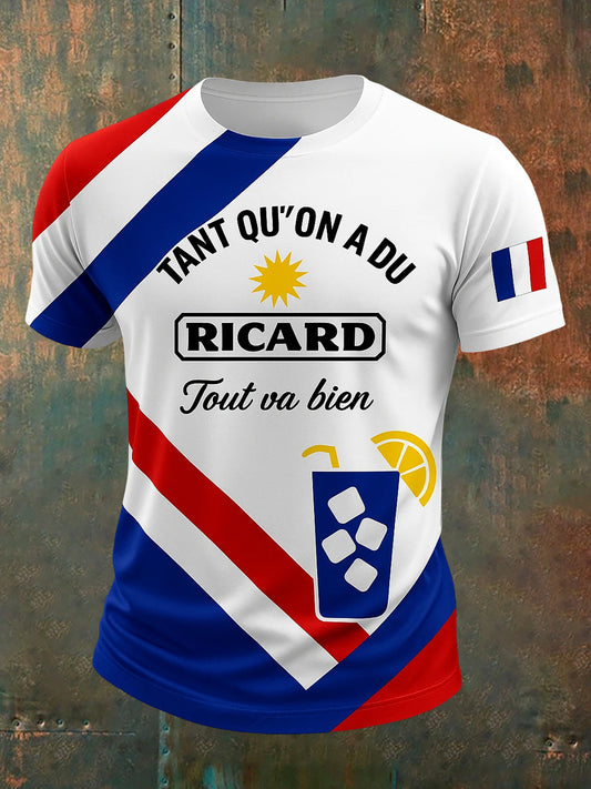 T-shirt à manches courtes Ricard Homme