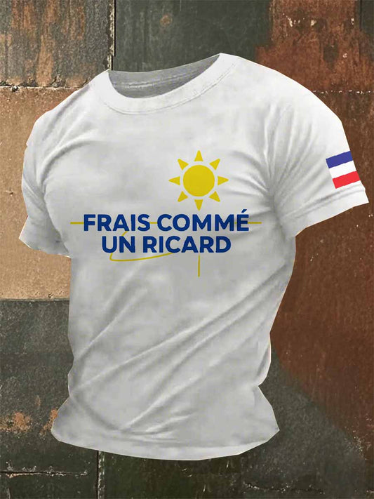 T-Shirt À Manches Courtes Pour Homme Richard